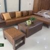 sofa chân oải gỗ sồi Nga SFS05