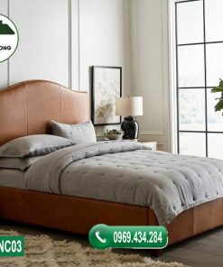 giường ngủ gỗ công nghiệp đẹp GNC03